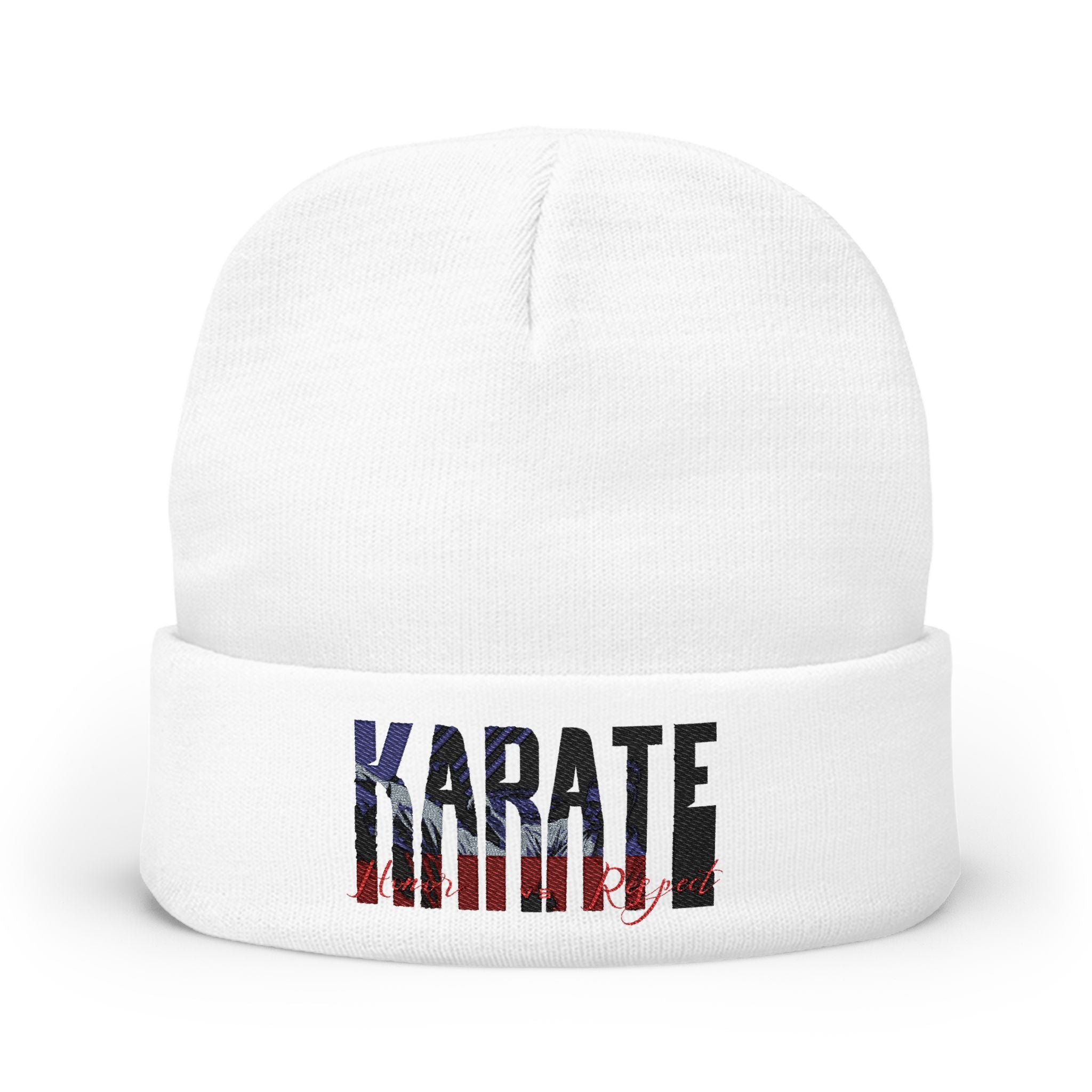 Czapka Karate Knit Beanie - haftowana czapka K18
