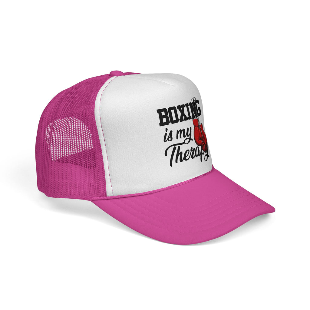 Czapka typu trucker „Boks to moja terapia”