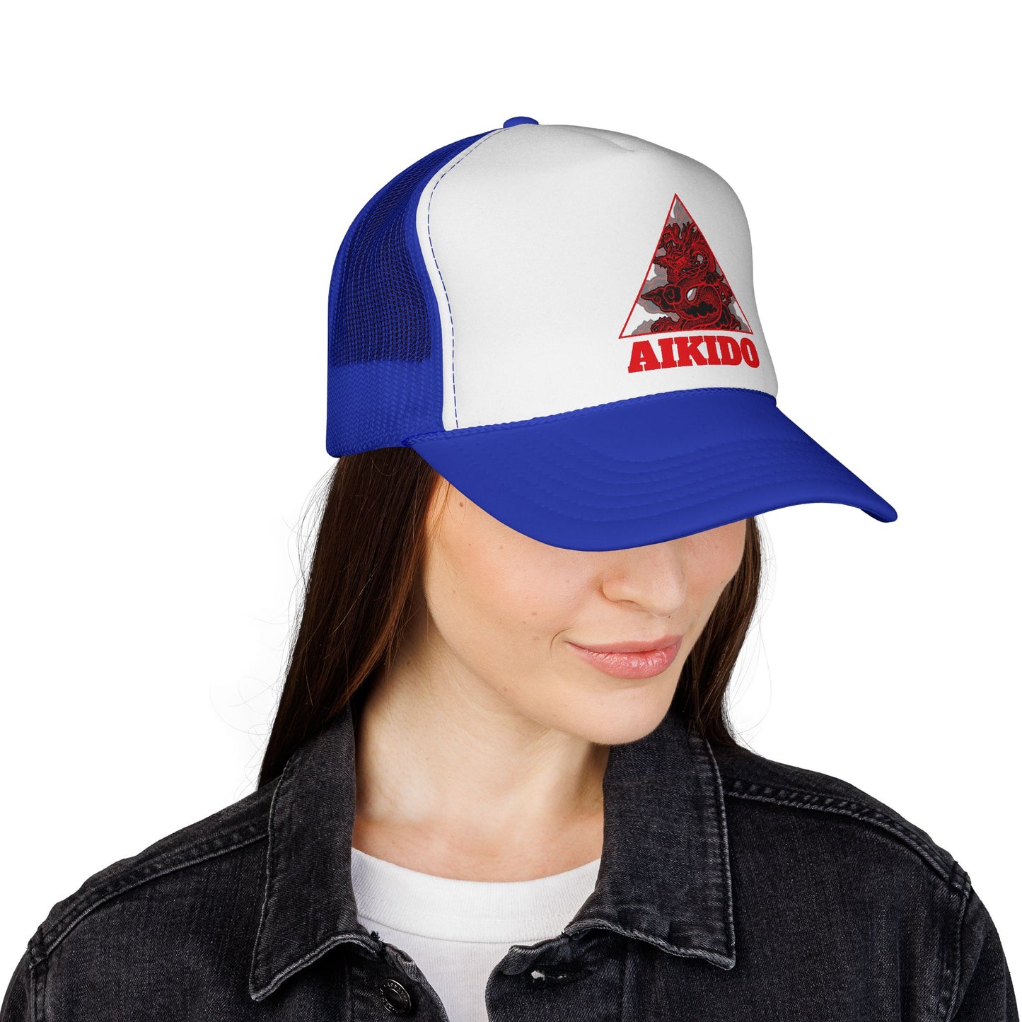 Czapka typu trucker Aikido — Red Dragon Triangle Martial Arts Hat