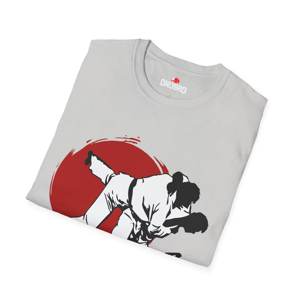 Koszulka unisex typu softstyle do sztuk walki Jiu-Jitsu JJ3