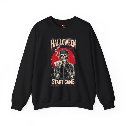 Halloween Skeleton Crewneck Sweatshirt H25