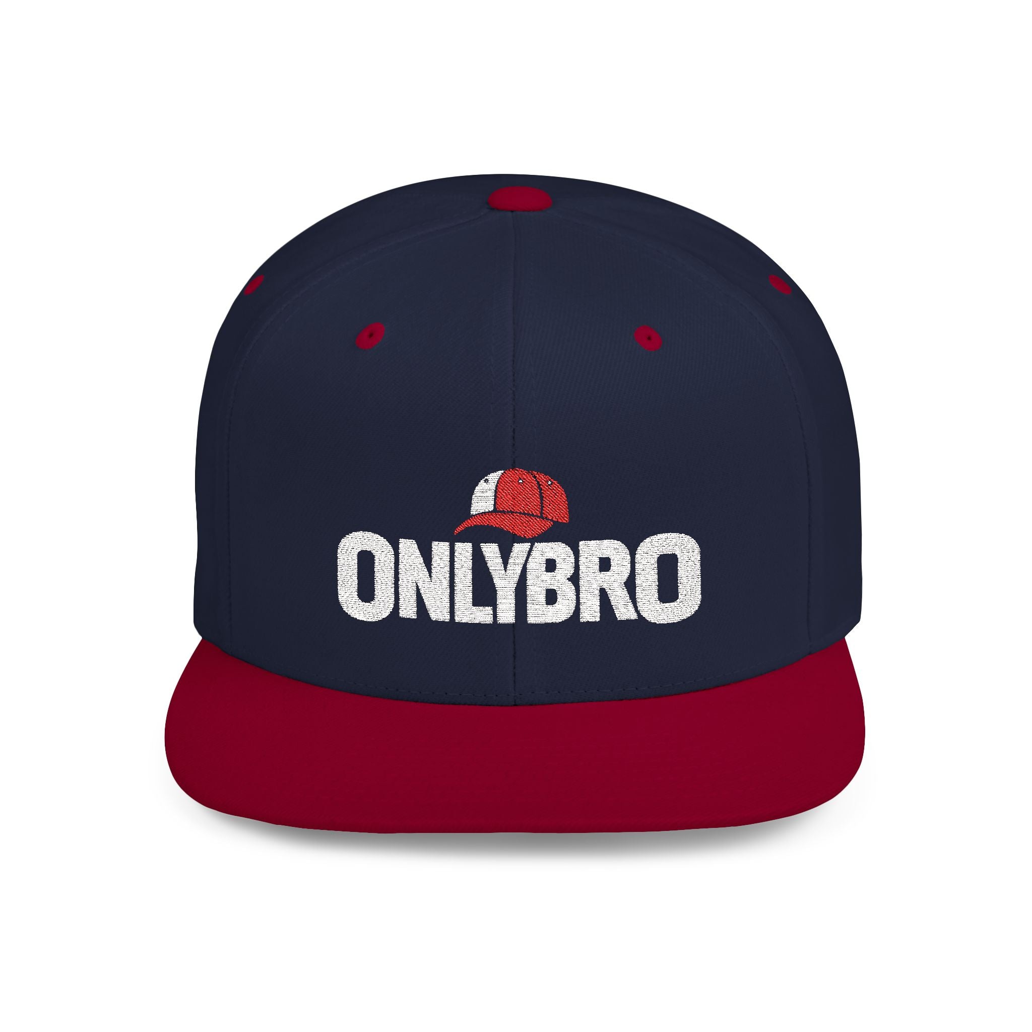 Czapka z daszkiem ONLYBRO Flat Bill Snapback – odważny styl na nieformalne wyjścia