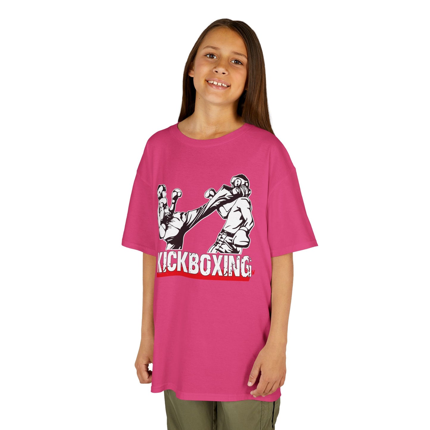 Kids Kickboxing Cotton T-Shirt OnlyBro KB8