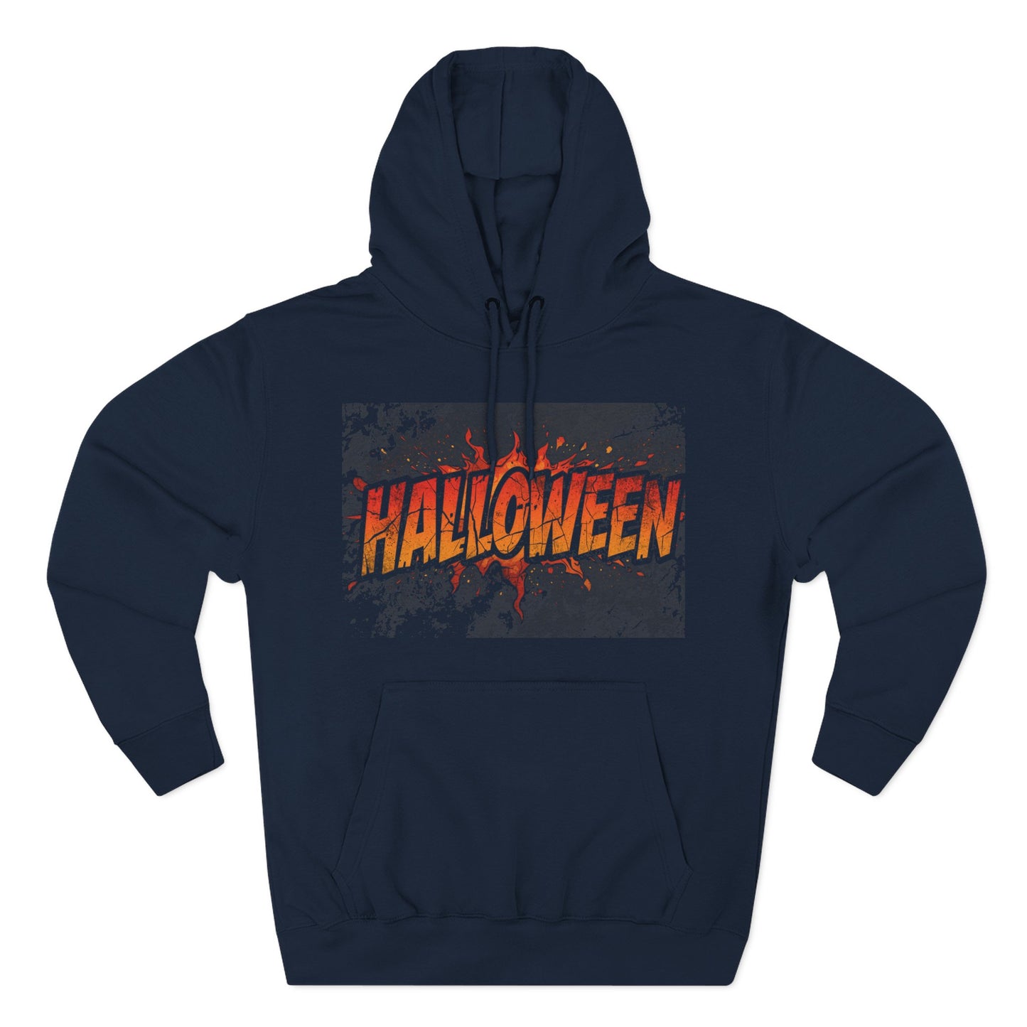 Halloween Football Fleece Hoodie H14