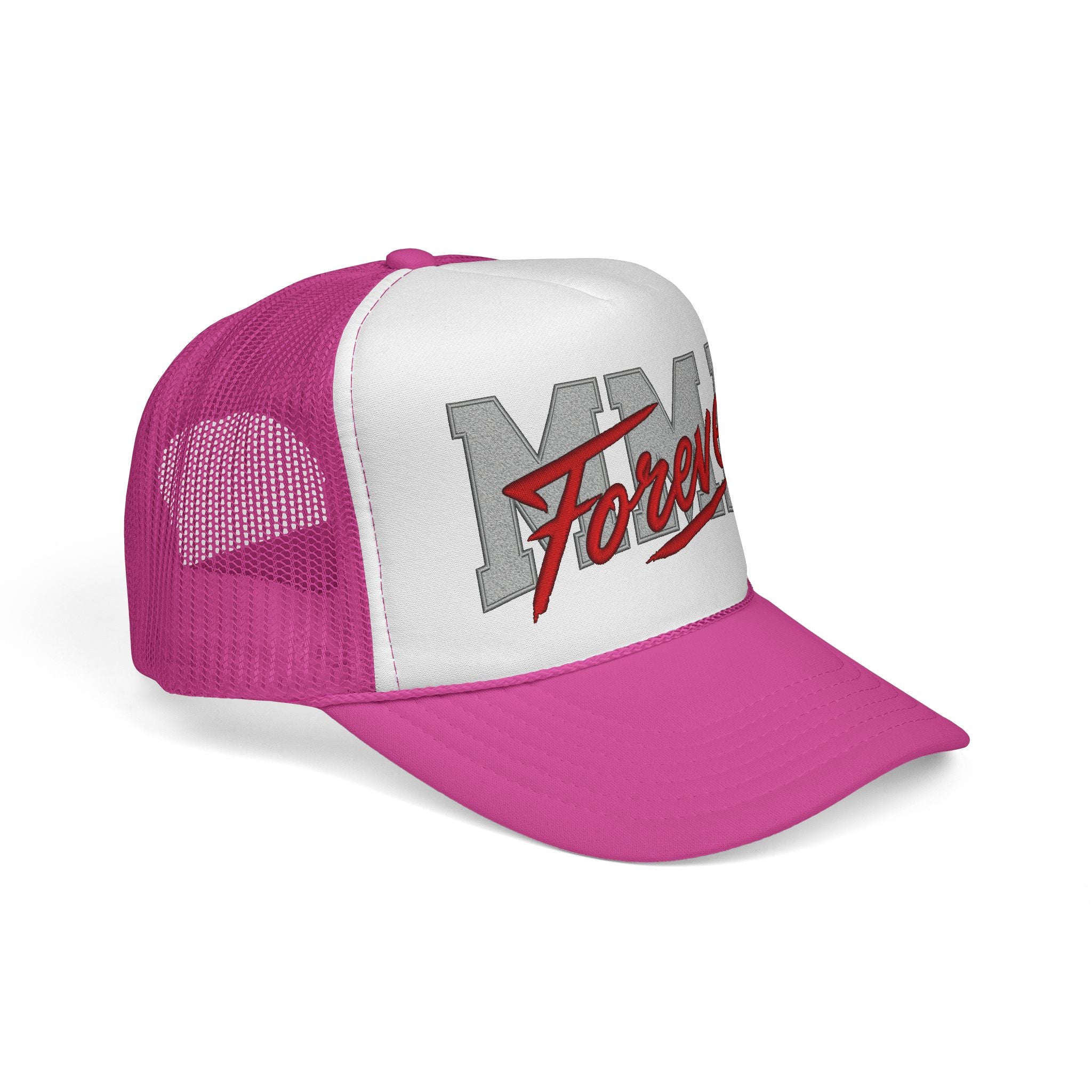 Czapka typu trucker Mama Forever — Retro Script Mom Hat