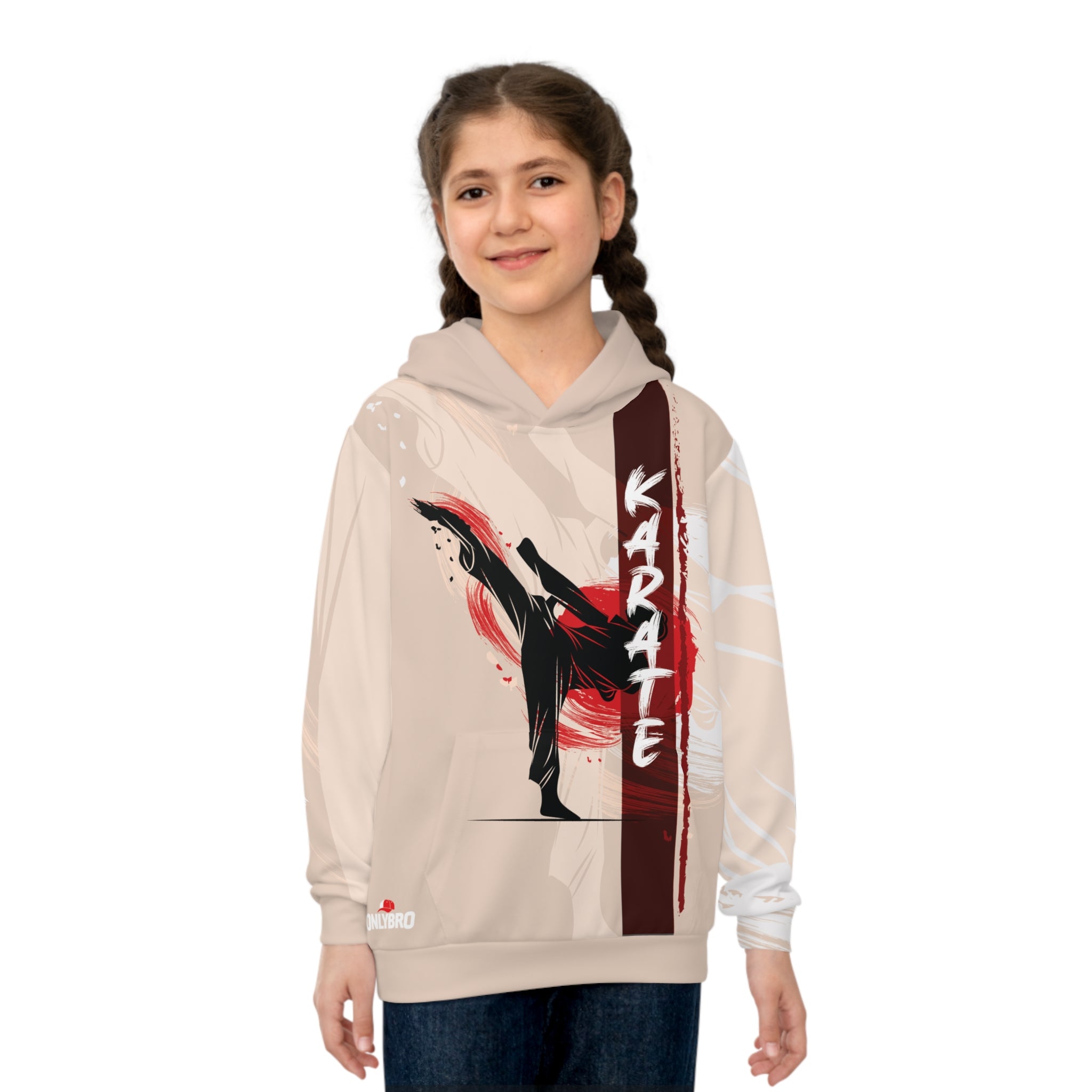 Karate Dziecięca Bluza z Kapturem K17