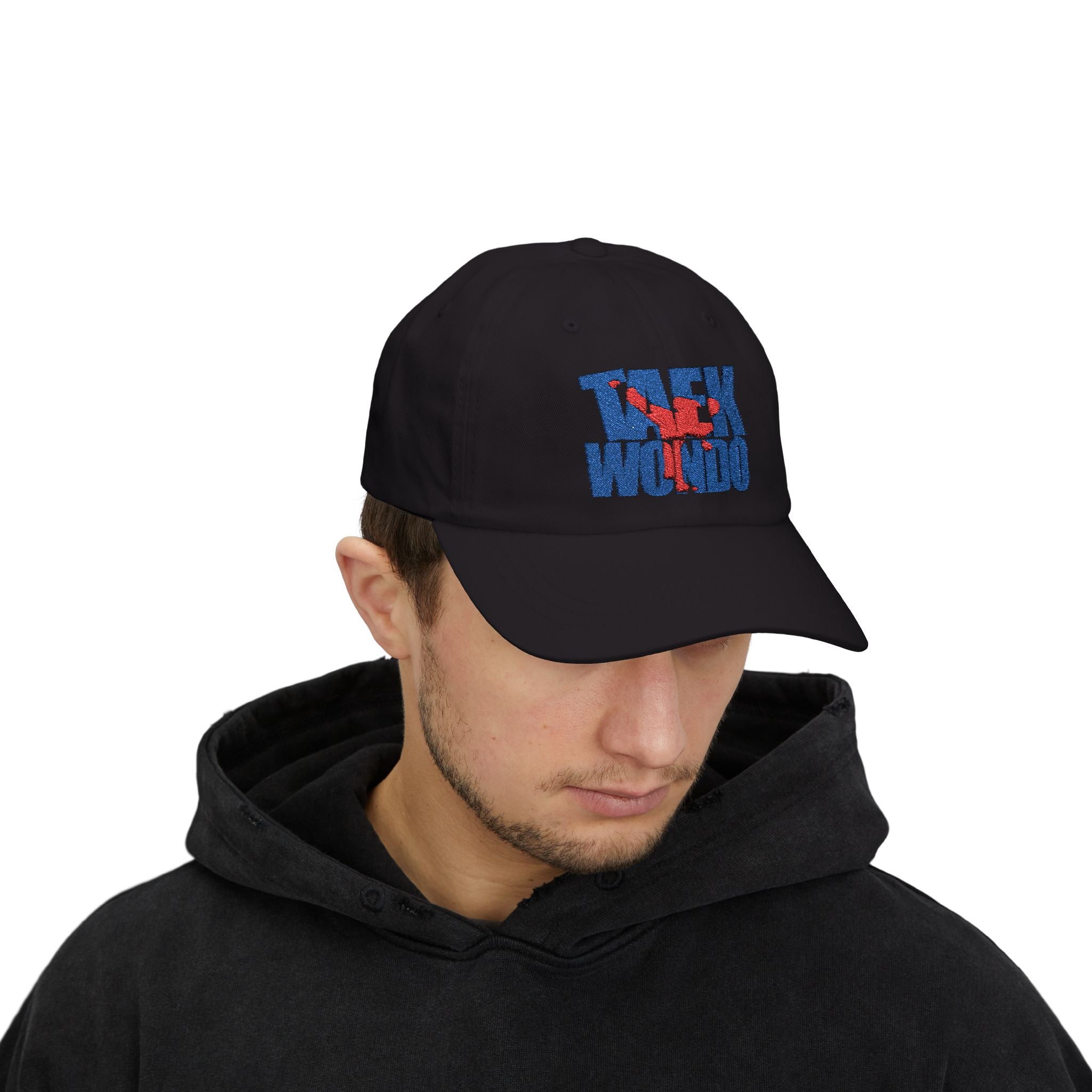 Czapka Taekwondo TKD4b Classic Dad Cap – sportowa, regulowana czapka