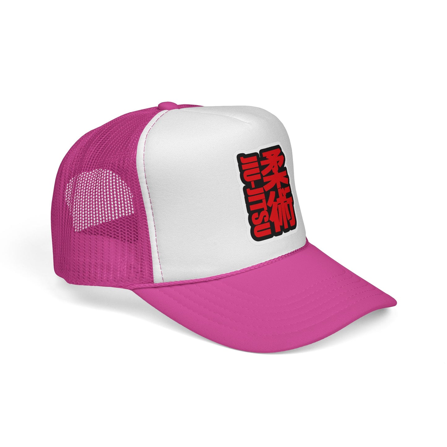 Czapka Jiu-Jitsu Trucker – czerwona czapka Kanji Martial Arts