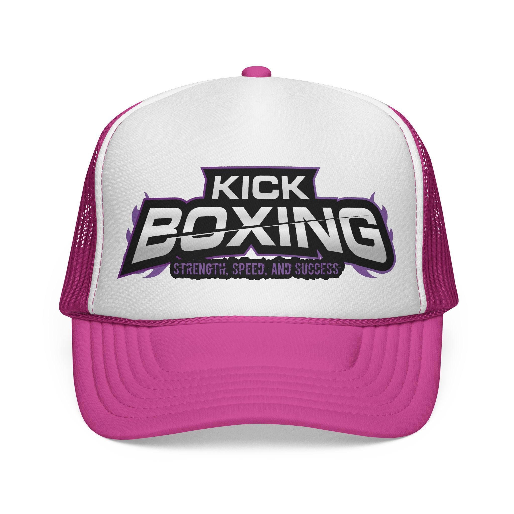 Czapka typu trucker do kickboxingu — siateczka o sile, szybkości i sukcesie