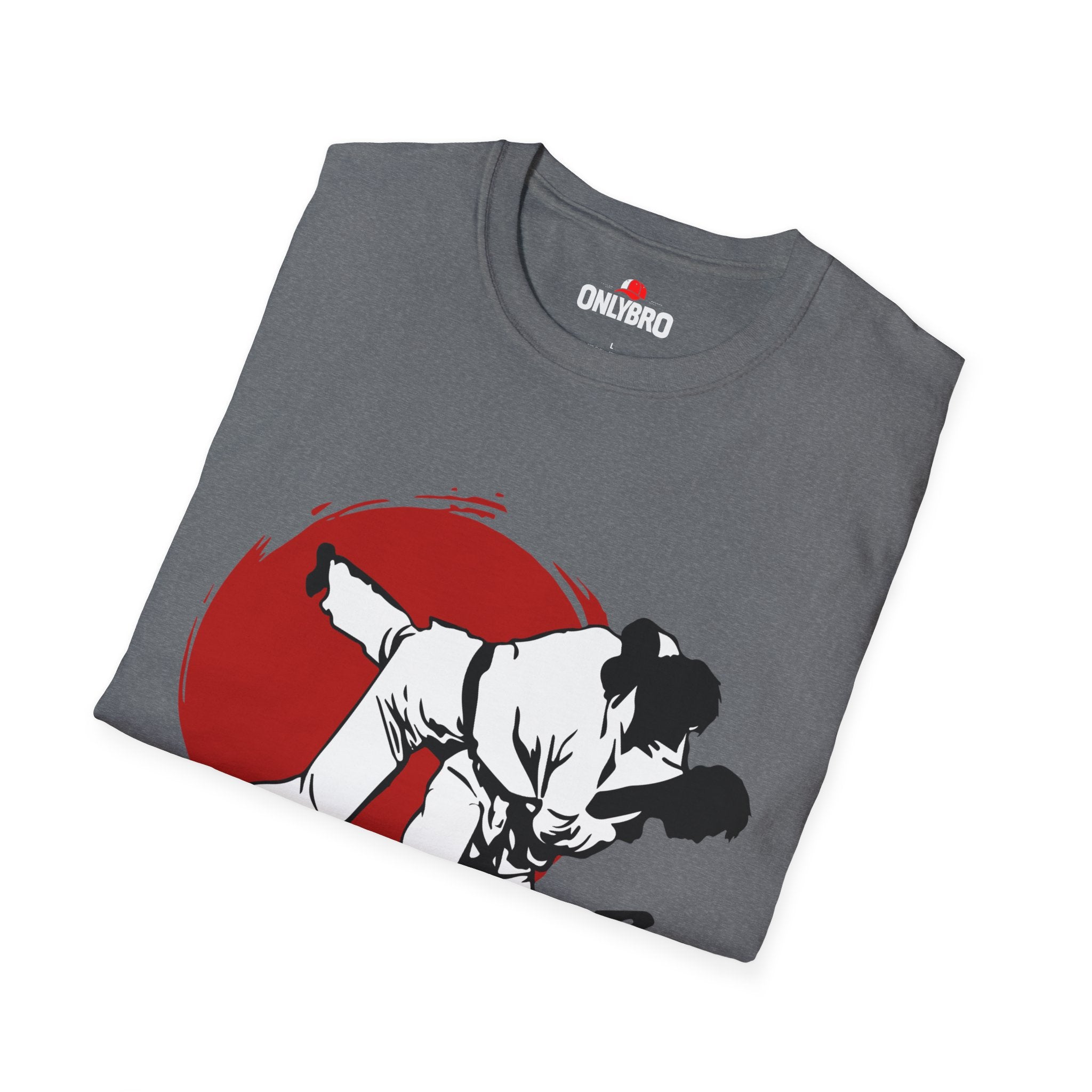 Koszulka unisex typu softstyle do sztuk walki Jiu-Jitsu JJ3