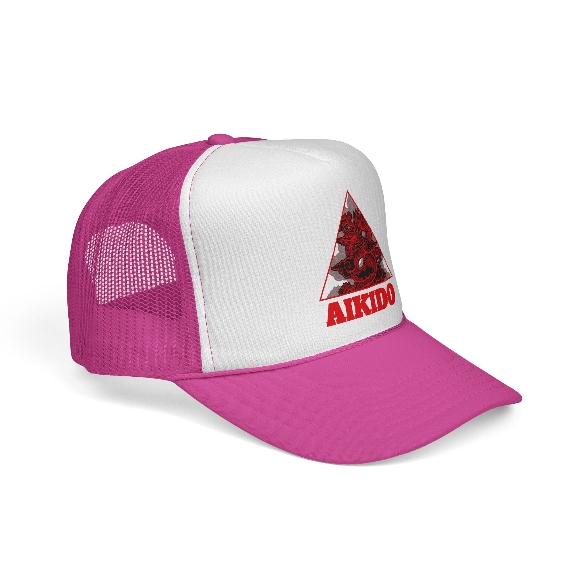 Czapka typu trucker Aikido — Red Dragon Triangle Martial Arts Hat