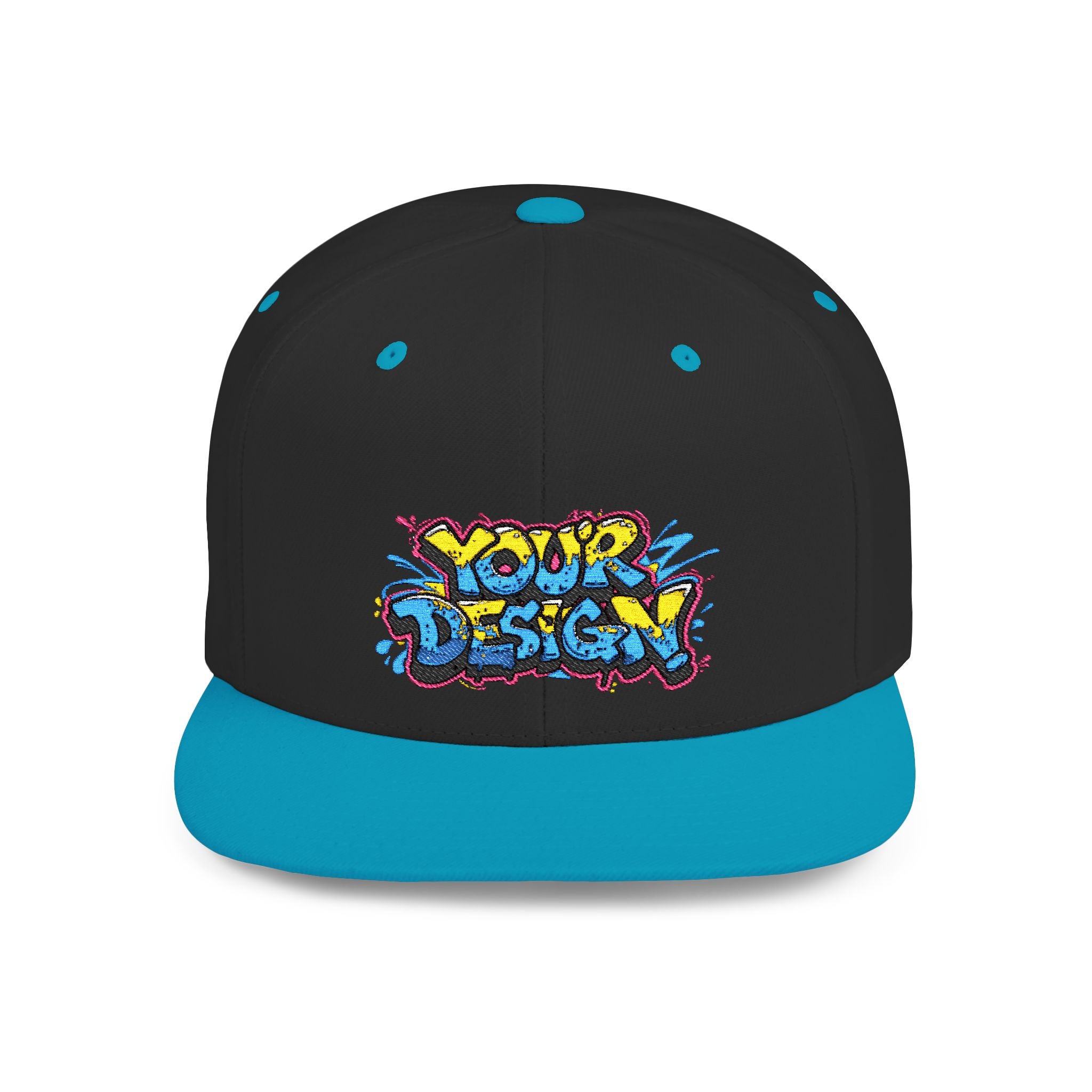 Personalizowana czapka typu snapback z płaskim daszkiem – spersonalizowana czapka
