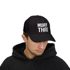 Muay Thai Classic Dad Cap - Trendy Sports Hat for Martial Arts Fans