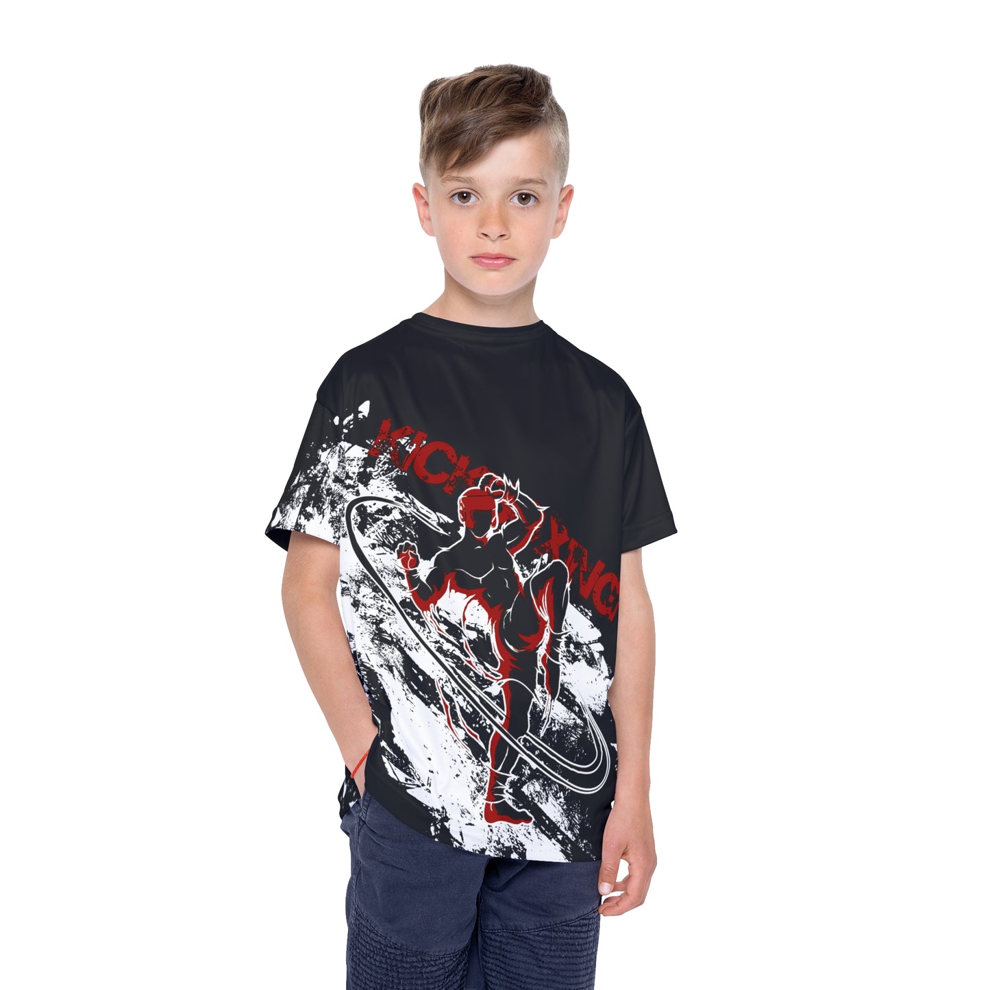 Kids Kickboxing Jersey polyester  OnlyBro KB13
