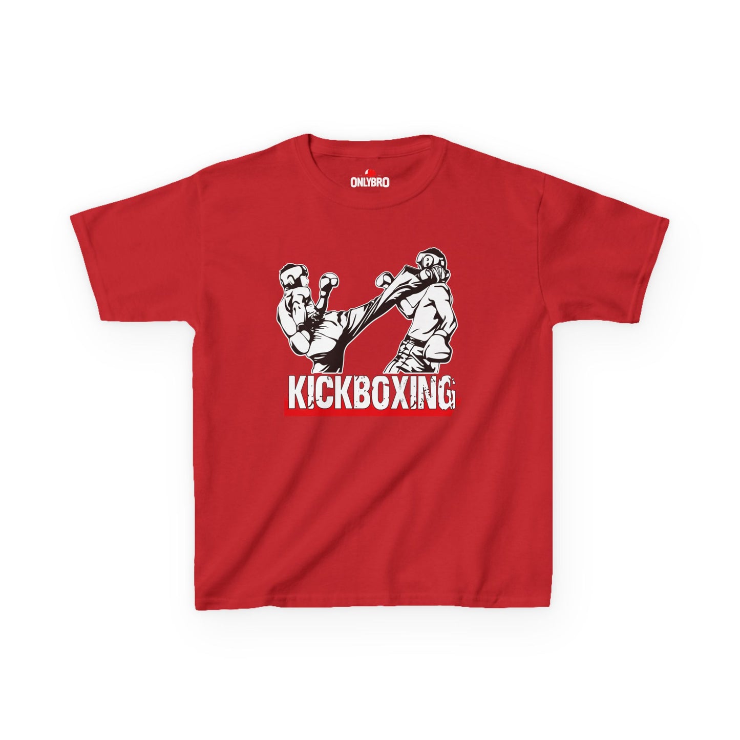 Kids Kickboxing Cotton T-Shirt OnlyBro KB8