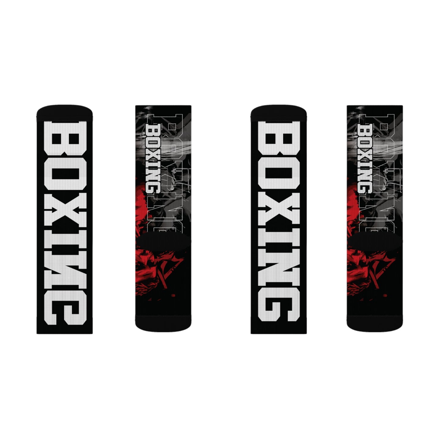 Boxing Themed Socks BX13