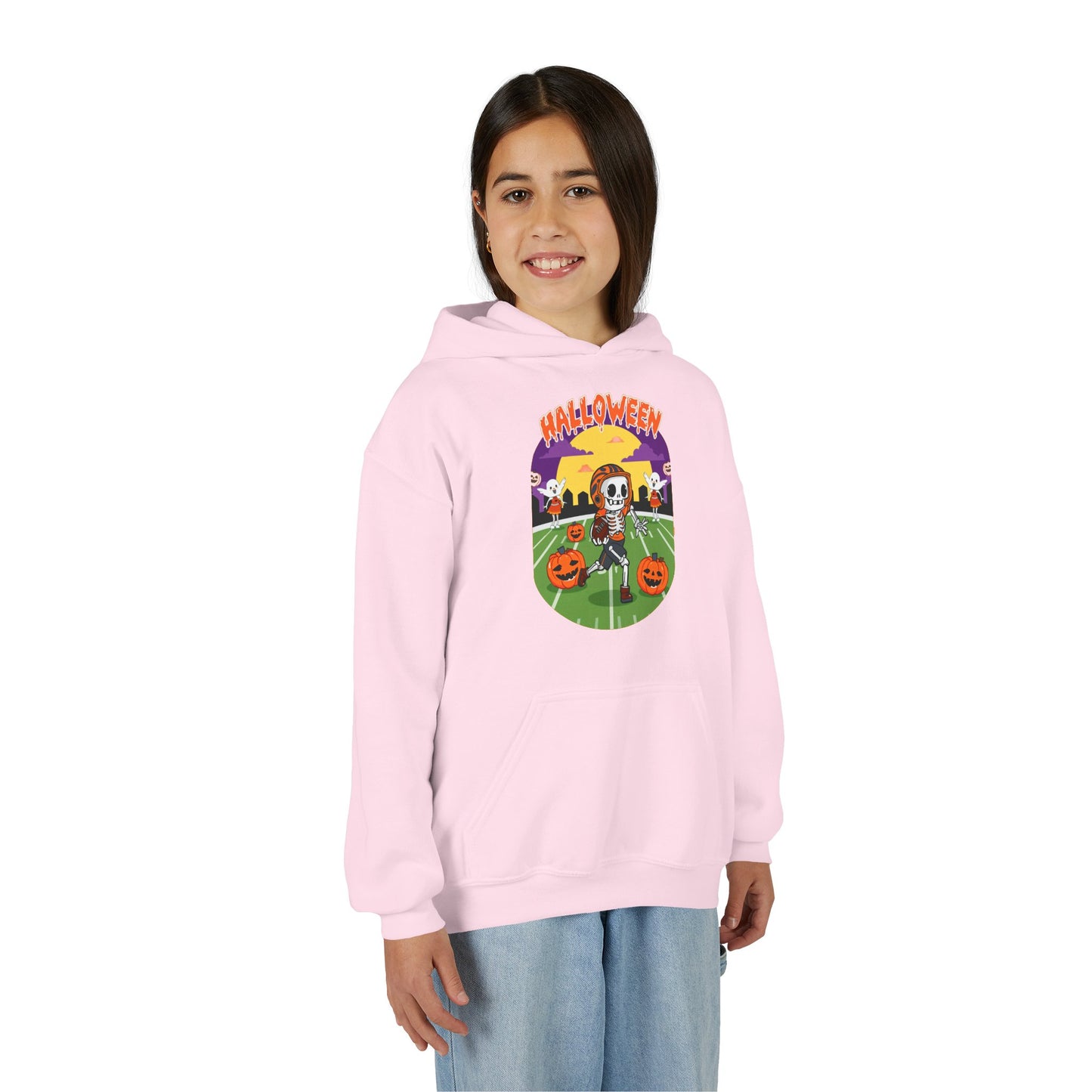 Halloween Skeleton Youth Hoodie H23