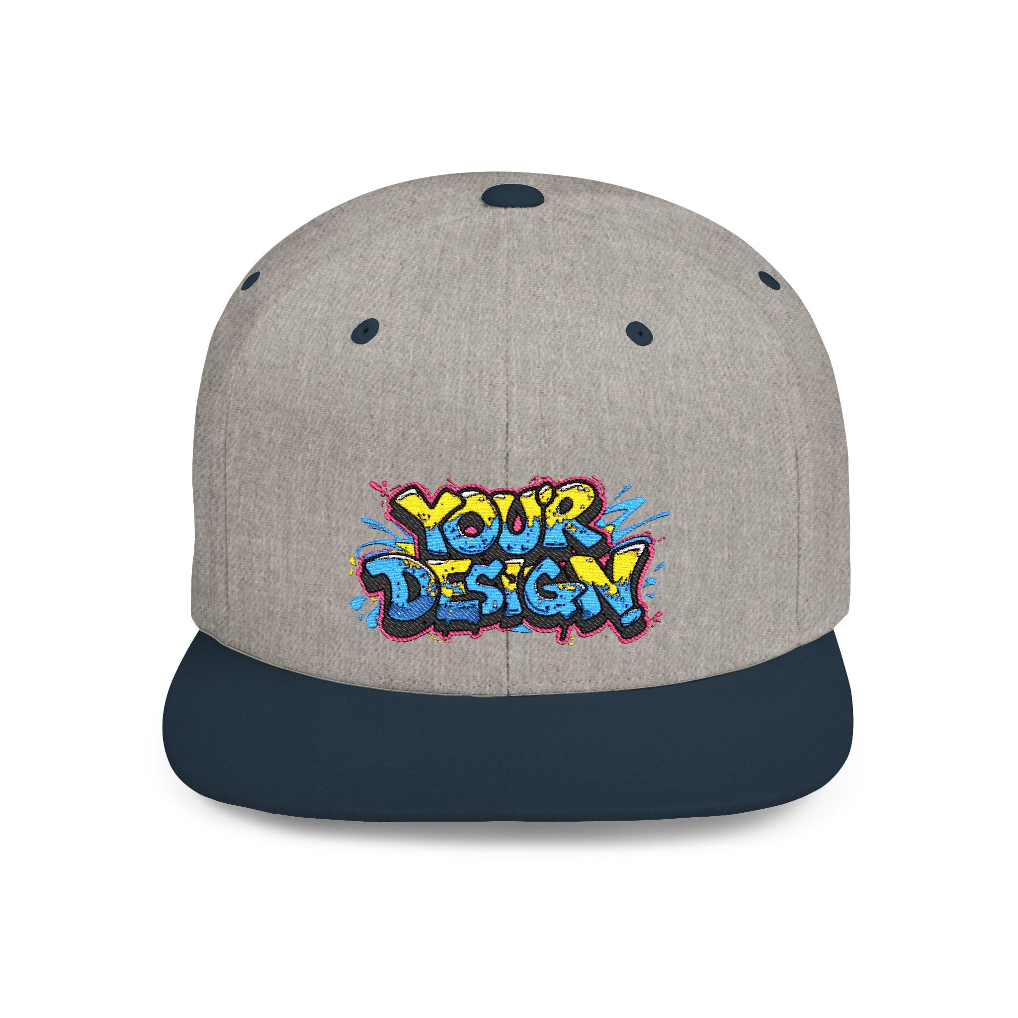 Personalizowana czapka typu snapback z płaskim daszkiem – spersonalizowana czapka