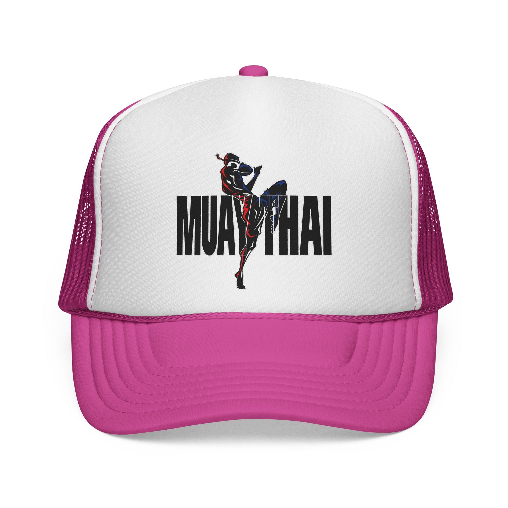 Czapka typu trucker do muay thai — czapka z siateczki Fighter Silhouette
