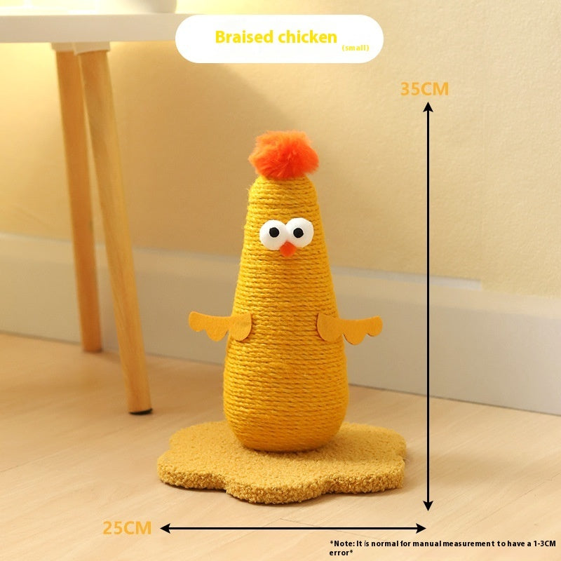 Sisal Wear-resistant And Non Falling Vertical Cat Scratch Board